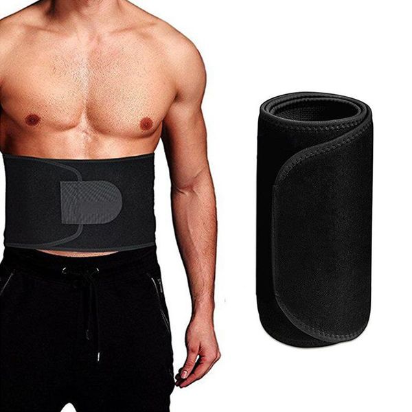 waist support sport belt trainer fitness lumbar back sweat, Black;gray 
waist support sport belt trainer fitness lumbar back sweat, Black;gray