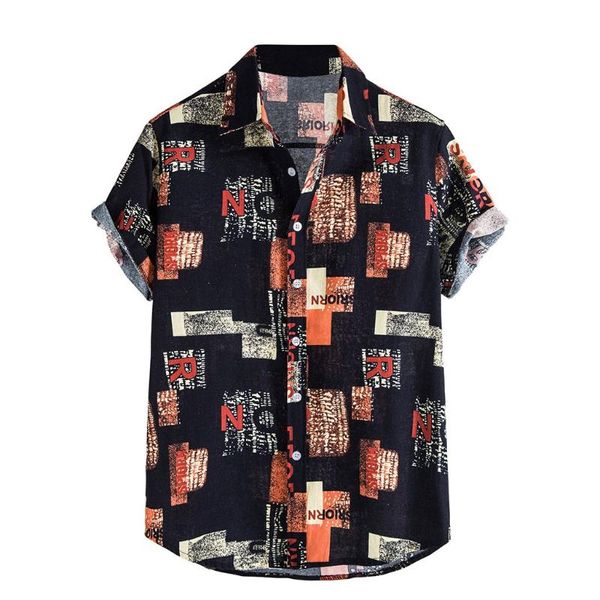 men's cotton linen short sleeve casual printed hawaiian shirt blouse -5xl shirts camisas para hombre chemise homme #458, White;black
men's cotton linen short sleeve casual printed hawaiian shirt blouse -5xl shirts camisas para hombre chemise homme #458, White;black
