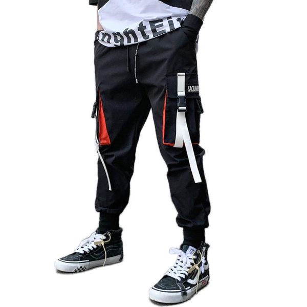 harajuku multi-pockets safari style fashion cargo pants men autumn hip hop streetwear casual elastic joggers trousers men's, Black
harajuku multi-pockets safari style fashion cargo pants men autumn hip hop streetwear casual elastic joggers trousers men's, Black