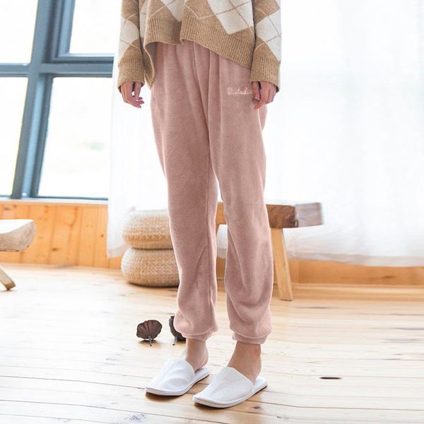women's pants & capris 2021 bottoms for couples warm fall winter thick coral fleece sleep soft pajamas men women plus velvet trousers, Black;white
women's pants & capris 2021 bottoms for couples warm fall winter thick coral fleece sleep soft pajamas men women plus velvet trousers, Black;white