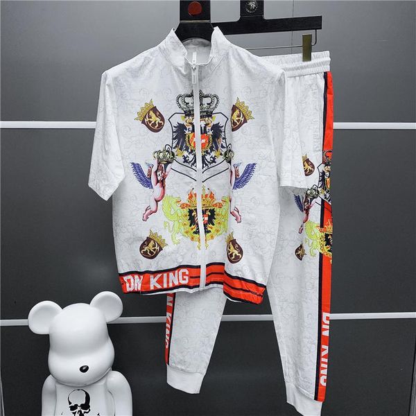 men's tracksuits wz08104 fashion sets 2021 runway luxury european design party style clothing, Gray
men's tracksuits wz08104 fashion sets 2021 runway luxury european design party style clothing, Gray