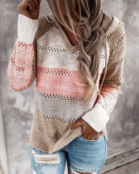knitted v neck sweater hat plus size patchwork loose women long sleeve sweaters pullover kniwinter knitwear 3xl women's, White;black
knitted v neck sweater hat plus size patchwork loose women long sleeve sweaters pullover kniwinter knitwear 3xl women's, White;black
