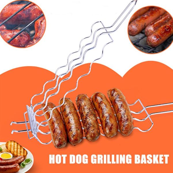 tools & accessories dog metal mesh rack baskets bbq barbecue sausage grilling basket picnic grill great for 6 dogs
tools & accessories dog metal mesh rack baskets bbq barbecue sausage grilling basket picnic grill great for 6 dogs