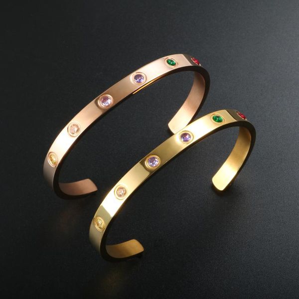 bangle design c cuff bracelets 2021 trendy punk ins jewelry friendly gift colorful stone cz filled for lady, Black
bangle design c cuff bracelets 2021 trendy punk ins jewelry friendly gift colorful stone cz filled for lady, Black