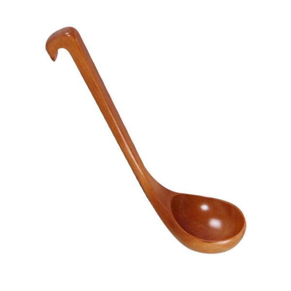 spoons wooden long handle high heat resistanct cooking spoon mixing ladle utensil with hook for kitchen restaurant pot
spoons wooden long handle high heat resistanct cooking spoon mixing ladle utensil with hook for kitchen restaurant pot