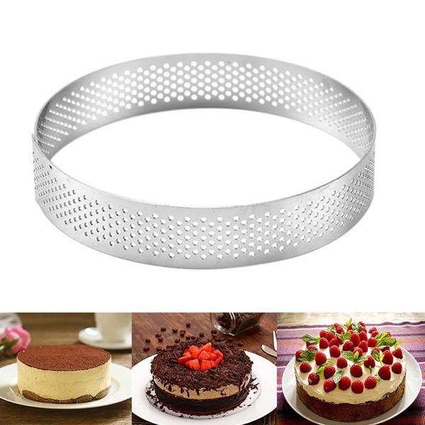 stainless steel household round with hole breathable french style mousse cake ring kitchen baking tool & pastry tools
stainless steel household round with hole breathable french style mousse cake ring kitchen baking tool & pastry tools