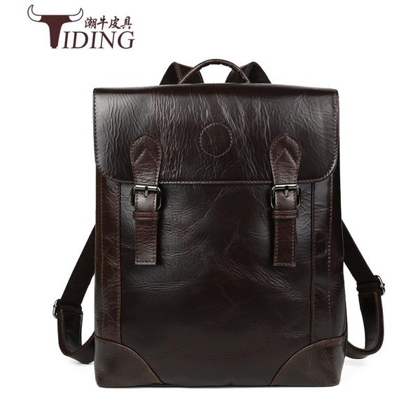 backpack male bag vintage cow leather school bags for teenagers travel lapcasual shoulder men backpacksreal
backpack male bag vintage cow leather school bags for teenagers travel lapcasual shoulder men backpacksreal