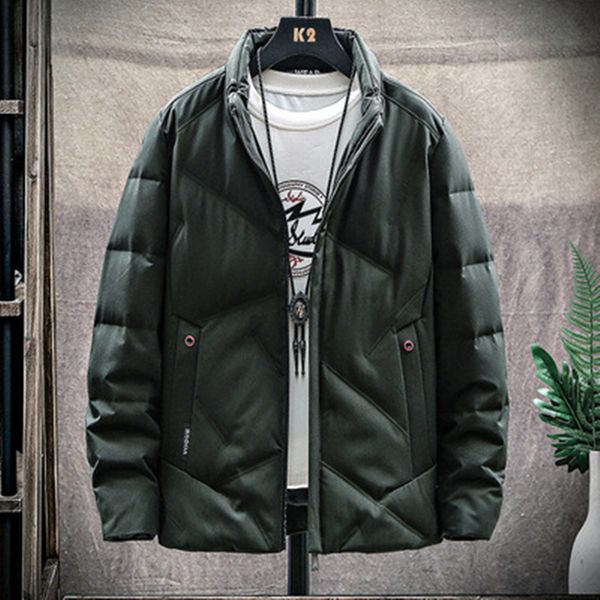 men stylish duck down coats fashion trend windproof warm plus size puffer jacket designer winter luxury bread puff casual jackets for man, Black
men stylish duck down coats fashion trend windproof warm plus size puffer jacket designer winter luxury bread puff casual jackets for man, Black