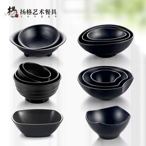 bowls sia-huat black maceramic bowl rice porridge soup drop resistant durable easy to wash household melamine square sets
bowls sia-huat black maceramic bowl rice porridge soup drop resistant durable easy to wash household melamine square sets