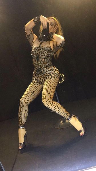 women's jumpsuits & rompers 2021 high-end black diamond luxury gogo female singers steel tube nightclub performance party celebration, Black;white
women's jumpsuits & rompers 2021 high-end black diamond luxury gogo female singers steel tube nightclub performance party celebration, Black;white