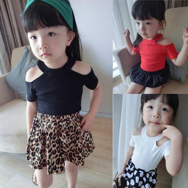 girls fashion t shirt kids off shoulder basic cotton cute summer children clothing, Blue
girls fashion t shirt kids off shoulder basic cotton cute summer children clothing, Blue