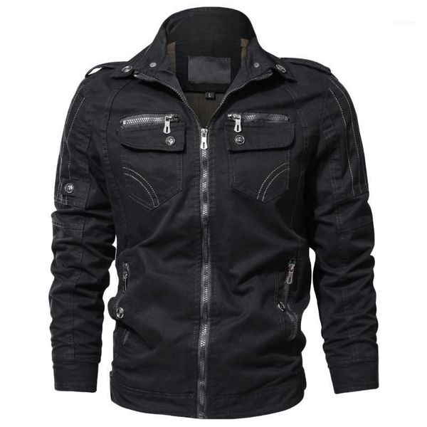 nice tide japan style casual bomber jacket hip hop vintage zipper solid stand collar long sleeve coat streetwear1, Black;brown
nice tide japan style casual bomber jacket hip hop vintage zipper solid stand collar long sleeve coat streetwear1, Black;brown