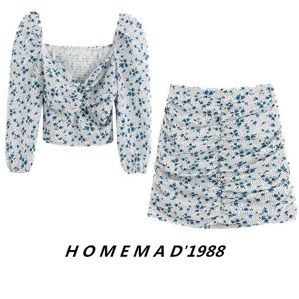 two piece dress suit female 2021 summer printed v-neck short shirt high waist skirt two-piece set was thin and versatile women's clothi, White
two piece dress suit female 2021 summer printed v-neck short shirt high waist skirt two-piece set was thin and versatile women's clothi, White