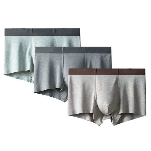 gray 3-piece set of ice silk seamless men is boxer shorts fashion breathable u convex ice silk men is underwear, Black;white
gray 3-piece set of ice silk seamless men is boxer shorts fashion breathable u convex ice silk men is underwear, Black;white