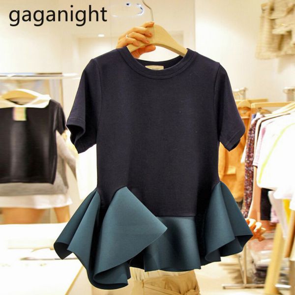 gaganight ruffles patchwork women tshirt short sleeve o neck solid fashion lady chic korean tees outwear t shirts all match 210519, White
gaganight ruffles patchwork women tshirt short sleeve o neck solid fashion lady chic korean tees outwear t shirts all match 210519, White