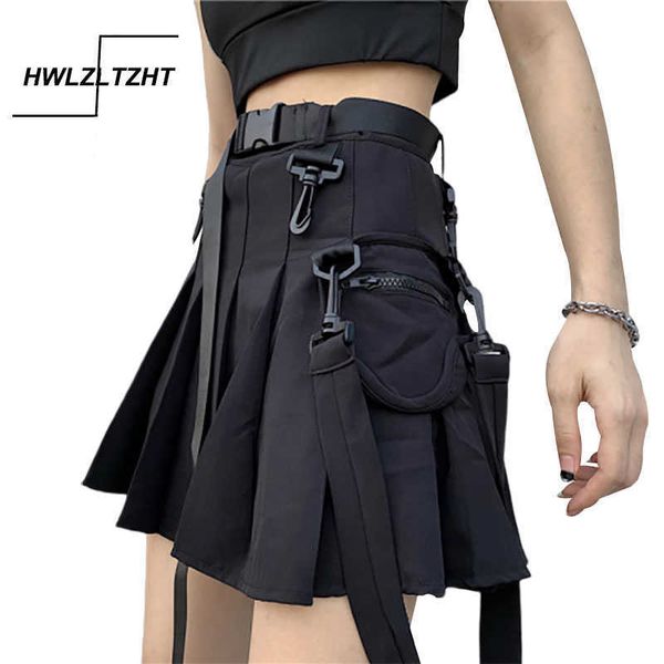 hwlzltzht harajuku bf student vintage belt skirt high waist pleated mini streetwear hip hop slim 210531, Black
hwlzltzht harajuku bf student vintage belt skirt high waist pleated mini streetwear hip hop slim 210531, Black