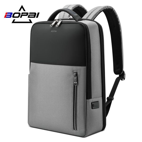 backpack bopai travel waterproof 15.6 inch computer usb charging men multifunction stylish school bag for teenager
backpack bopai travel waterproof 15.6 inch computer usb charging men multifunction stylish school bag for teenager
