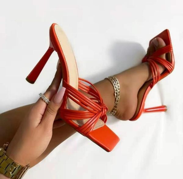 summer fashion design narrow band women slippers high heels peep toe ladies mules slides shoes big size 42, Black
summer fashion design narrow band women slippers high heels peep toe ladies mules slides shoes big size 42, Black