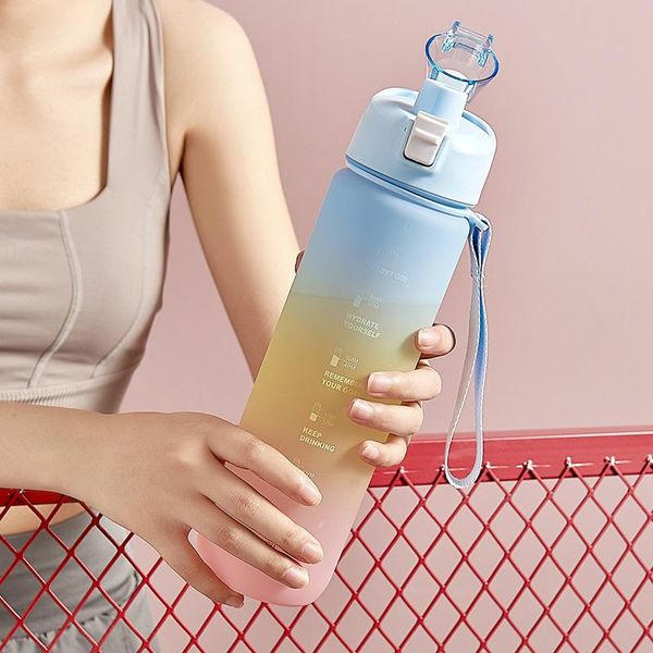 water bottle 1l tritan material with bounce cover time scale reminder frosted leakproof cup for outdoor sports fitness dropship
water bottle 1l tritan material with bounce cover time scale reminder frosted leakproof cup for outdoor sports fitness dropship