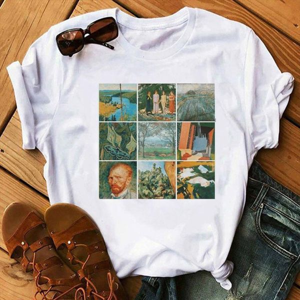 fashion men casual female t shirt short sleeve van gogh oil painting tee loose summer harajuku ulzzang, White;black
fashion men casual female t shirt short sleeve van gogh oil painting tee loose summer harajuku ulzzang, White;black