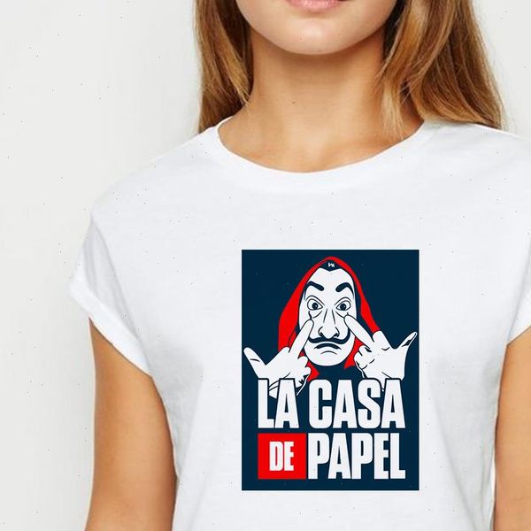 womens t shirts la casa de papel spoof and creative graphic spring summer shirt harajuku women loose o collar, White
womens t shirts la casa de papel spoof and creative graphic spring summer shirt harajuku women loose o collar, White