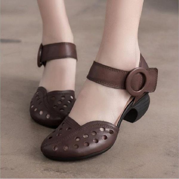 dress shoes summer retro women genuine leather ankle-wrap cover toe hollow sandals ladies buckle belt cut out gladiator 20210306, Black
dress shoes summer retro women genuine leather ankle-wrap cover toe hollow sandals ladies buckle belt cut out gladiator 20210306, Black