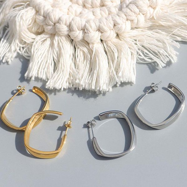 hoop & huggie exaggerate large elegant stainless steel earrings gold silver color geometry wide fashion women jewelry, Golden;silver
hoop & huggie exaggerate large elegant stainless steel earrings gold silver color geometry wide fashion women jewelry, Golden;silver