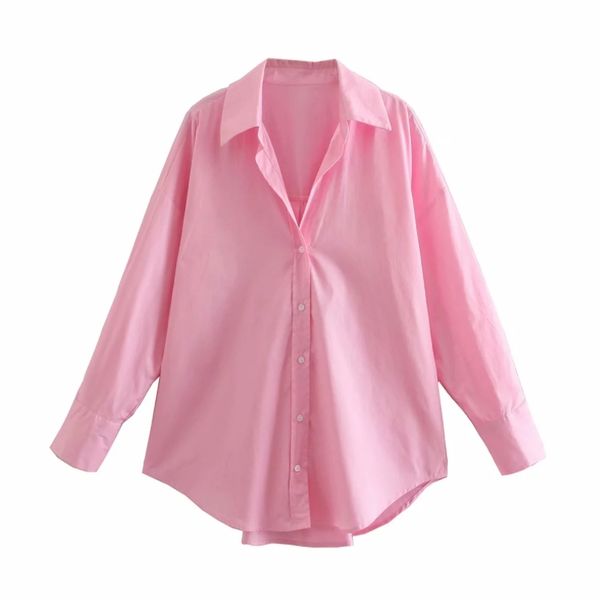 summer women pink poplin simple blouse female long sleeve shirt office lady loose blusas s8823 210430, White
summer women pink poplin simple blouse female long sleeve shirt office lady loose blusas s8823 210430, White