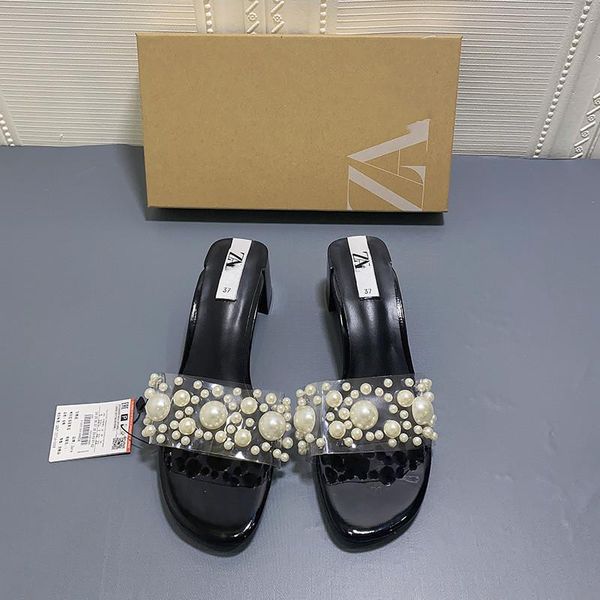 sandals women 2021 claquette femme ladies square heels elegant open toe high sapatos femininos shoes flip flop, Black
sandals women 2021 claquette femme ladies square heels elegant open toe high sapatos femininos shoes flip flop, Black