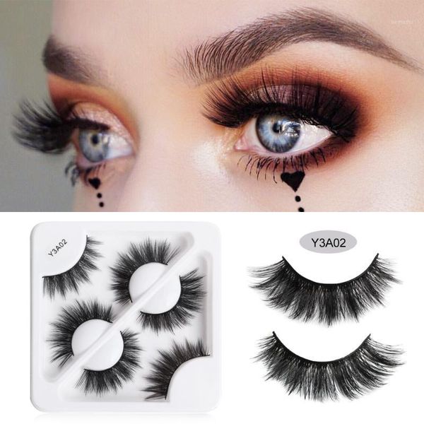 2/3 pairs natural false eyelashes fake lashes long makeup 3d mink extension eyelash beauty tool maquiagem1
2/3 pairs natural false eyelashes fake lashes long makeup 3d mink extension eyelash beauty tool maquiagem1