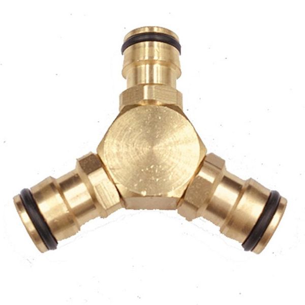watering equipments 1/2\" male y splitter piece brass three way garden hose quick connector ////
watering equipments 1/2\" male y splitter piece brass three way garden hose quick connector ////