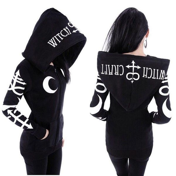 women's hoodies & sweatshirts hip hop women punk moon letters skull print spring autumn long sleeve black jacket zipper coat
women's hoodies & sweatshirts hip hop women punk moon letters skull print spring autumn long sleeve black jacket zipper coat