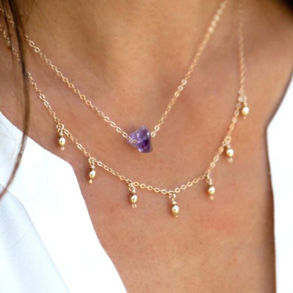 chains necklace women's neck chain rough pendant o-chain female accessories mom's birthday present multilayer jewelry for women 20, Silver
chains necklace women's neck chain rough pendant o-chain female accessories mom's birthday present multilayer jewelry for women 20, Silver
