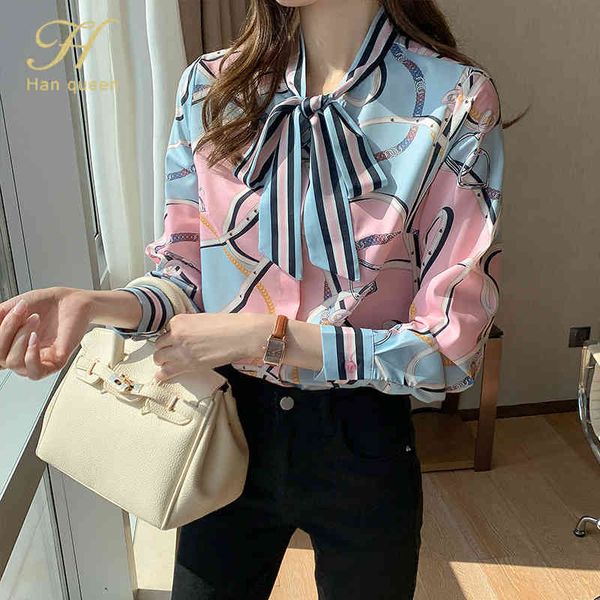 sweaters spring vintage print office lady blouse female shirt bow long sleeve casual korean ol women loose blouses, White;black
sweaters spring vintage print office lady blouse female shirt bow long sleeve casual korean ol women loose blouses, White;black