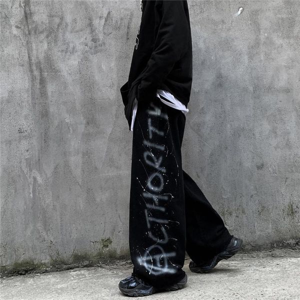 women's pants & capris black high street girls harajuku loose japan punk autumn trousers fashion funny hip hop gothic teens women, Black;white
women's pants & capris black high street girls harajuku loose japan punk autumn trousers fashion funny hip hop gothic teens women, Black;white