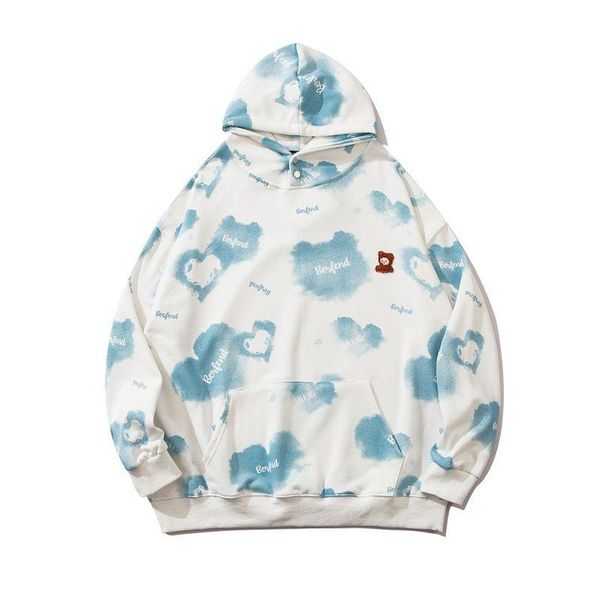 men's hoodies & sweatshirts autumn spring tie dye harajuku pullovers printing bear hearts streetwear loose couple outerwear, Black
men's hoodies & sweatshirts autumn spring tie dye harajuku pullovers printing bear hearts streetwear loose couple outerwear, Black