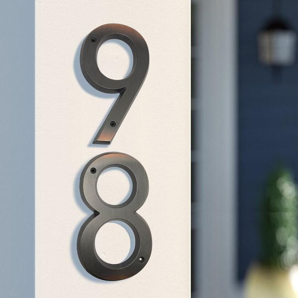 15cm big 3d modern house number door home address numbers for digital outdoor sign 6 inch. #0-9 aged bronze other hardware
15cm big 3d modern house number door home address numbers for digital outdoor sign 6 inch. #0-9 aged bronze other hardware