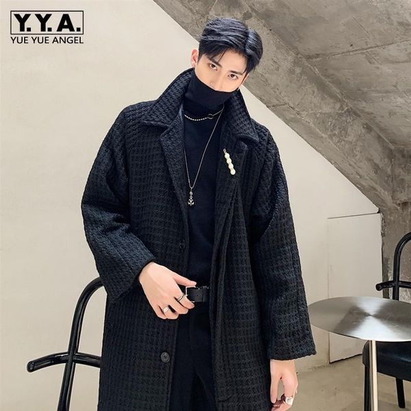 men's trench coats brand woven medium length mens woolen fashion single breasted sashes loose fit outerwear, Tan;black
men's trench coats brand woven medium length mens woolen fashion single breasted sashes loose fit outerwear, Tan;black