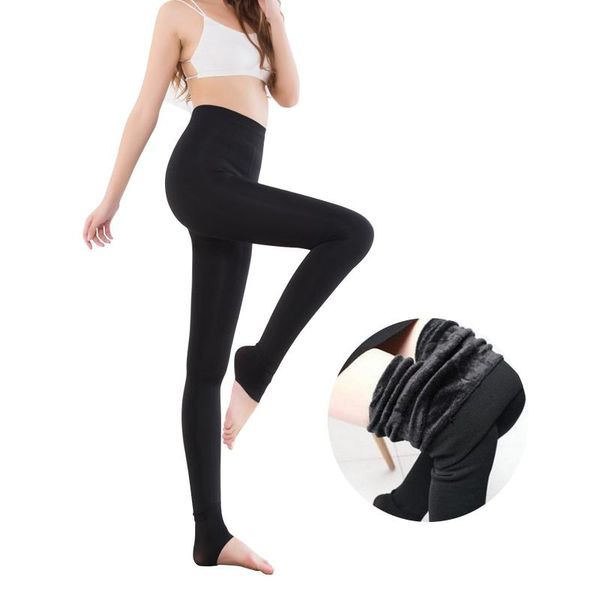 women's leggings warm pearl fleece thermal pants high waist more color thicken elastic fabric 1pcs casual leggins 200g/300g, Black
women's leggings warm pearl fleece thermal pants high waist more color thicken elastic fabric 1pcs casual leggins 200g/300g, Black