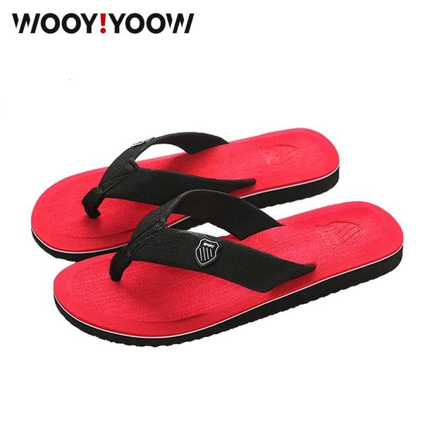 slippers summer men's beach flip flops non-slip flat sandals trend casual big size shoes, Black
slippers summer men's beach flip flops non-slip flat sandals trend casual big size shoes, Black