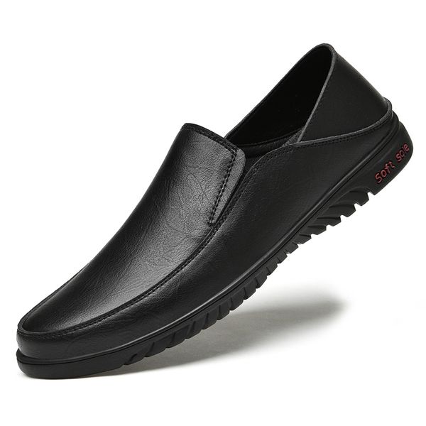 dress shoes 2021 men's genuine leather comfy fashion spring & summer soft anti-slip rubber loafers man casual driving 8kxx, Black
dress shoes 2021 men's genuine leather comfy fashion spring & summer soft anti-slip rubber loafers man casual driving 8kxx, Black