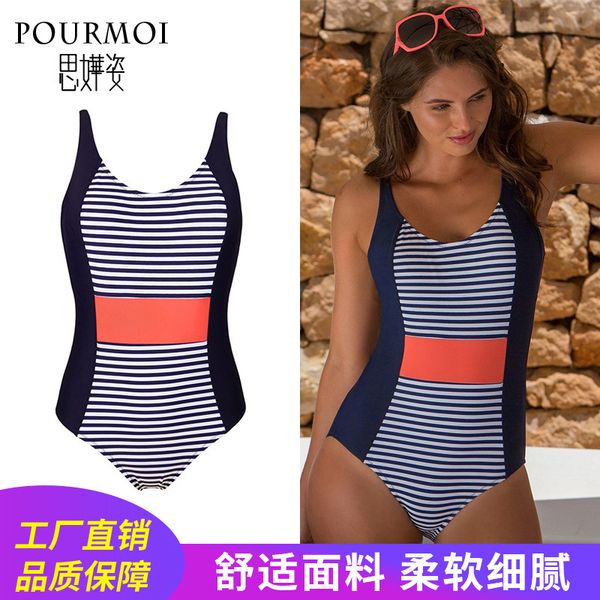 Pourmoi Striped Sexy Bikini Sizzi High Waisted with Chest Pad and No Steel Support Swimsuit, White;black
Pourmoi Striped Sexy Bikini Sizzi High Waisted with Chest Pad and No Steel Support Swimsuit, White;black