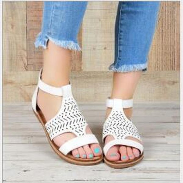 women summer beach flats sandals casual shoes woman vintage pu leather gladiator open toe sandalias mujer sapato feminino d1140, Black
women summer beach flats sandals casual shoes woman vintage pu leather gladiator open toe sandalias mujer sapato feminino d1140, Black