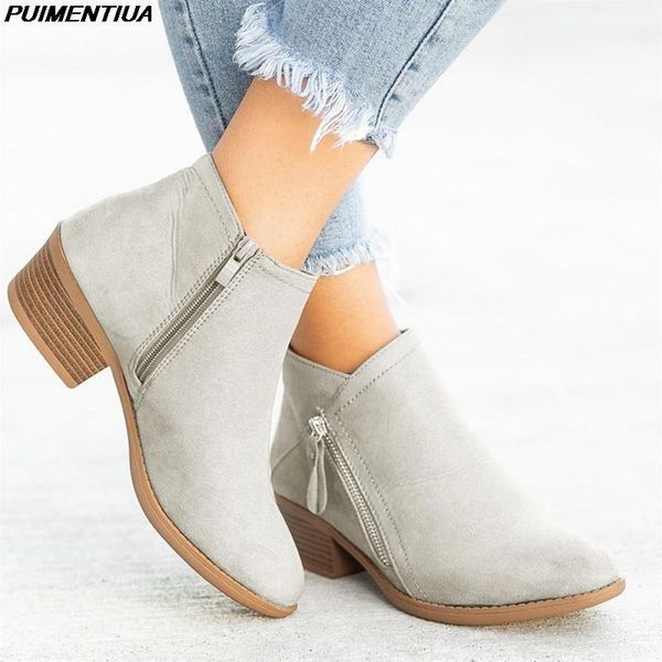 boots women autumn winter classic zipper snow ankle suede warm short shoes zapatos de mujer, Black
boots women autumn winter classic zipper snow ankle suede warm short shoes zapatos de mujer, Black