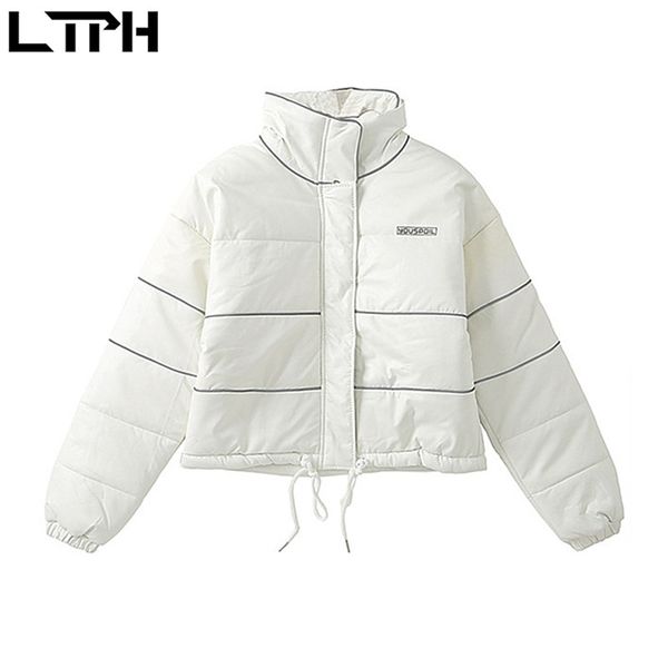 ltph fashion pu fabric parkas reflective stripes short stand-up collar jacket coat thicken warm loose outerwear winter 210423, Black;brown
ltph fashion pu fabric parkas reflective stripes short stand-up collar jacket coat thicken warm loose outerwear winter 210423, Black;brown