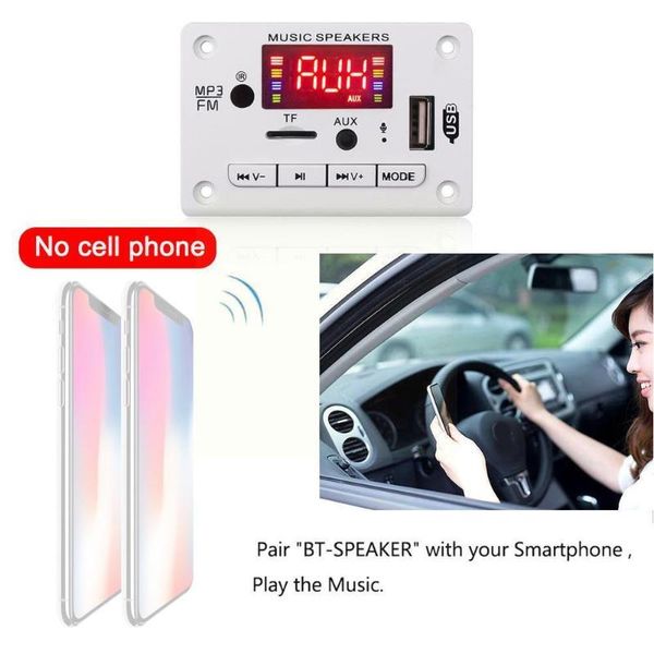 & mp4 players 5v-12v bluetooth-compatible 5.0 mp3 decoding board player with control tf usb microphone car slot bluetooth
& mp4 players 5v-12v bluetooth-compatible 5.0 mp3 decoding board player with control tf usb microphone car slot bluetooth
