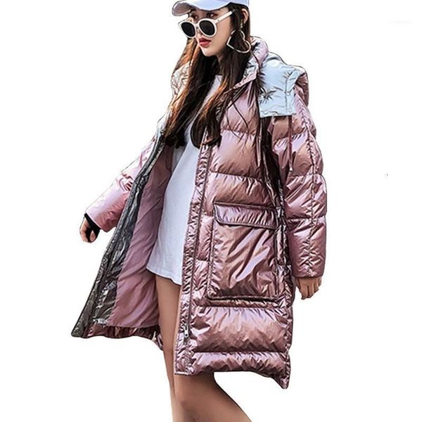 flash light pink down cats jas women winter long hooded parka 2021 bright thighs women's warm overwear pl201, Black
flash light pink down cats jas women winter long hooded parka 2021 bright thighs women's warm overwear pl201, Black