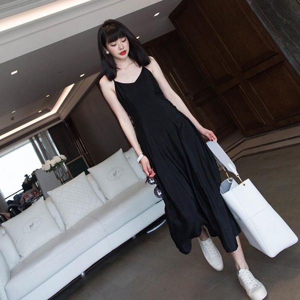 casual dresses 2021 midsummer black suspender dress women's clothing bodycon, Black;gray
casual dresses 2021 midsummer black suspender dress women's clothing bodycon, Black;gray