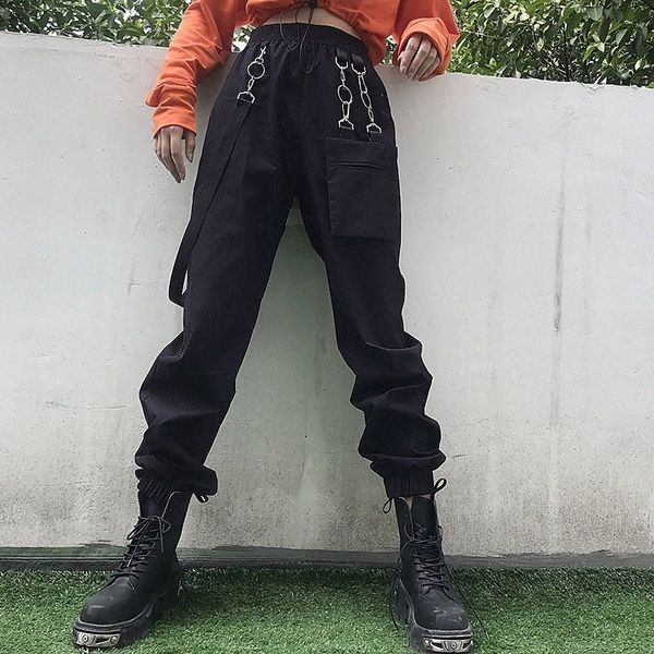 women's streetwear breathable daily tactical cargo pants solid colored full length black red a5kx#, Black;white
women's streetwear breathable daily tactical cargo pants solid colored full length black red a5kx#, Black;white