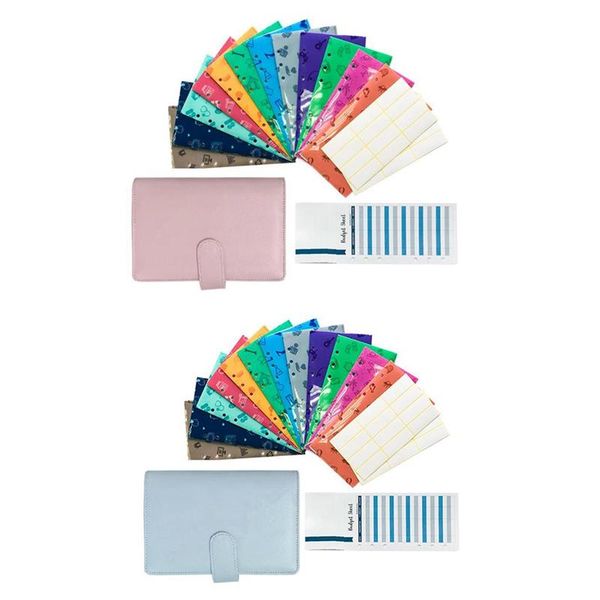2set cash budget envelope wallet , 12 perforated vertical opening envelope, binder note pink & blue gift wrap
2set cash budget envelope wallet , 12 perforated vertical opening envelope, binder note pink & blue gift wrap